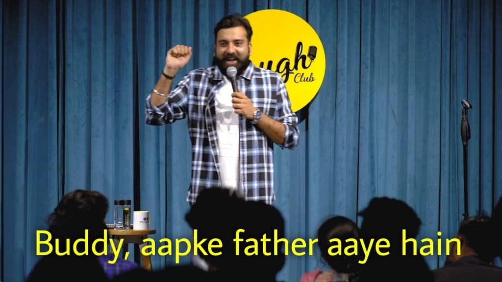Buddy... Aapke Father Aaye Hain meme template blank