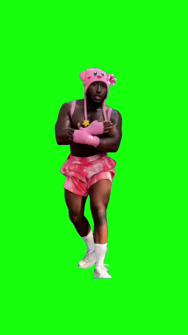 Buff Guy Dancing to Sweet Little Bumblebee meme template blank