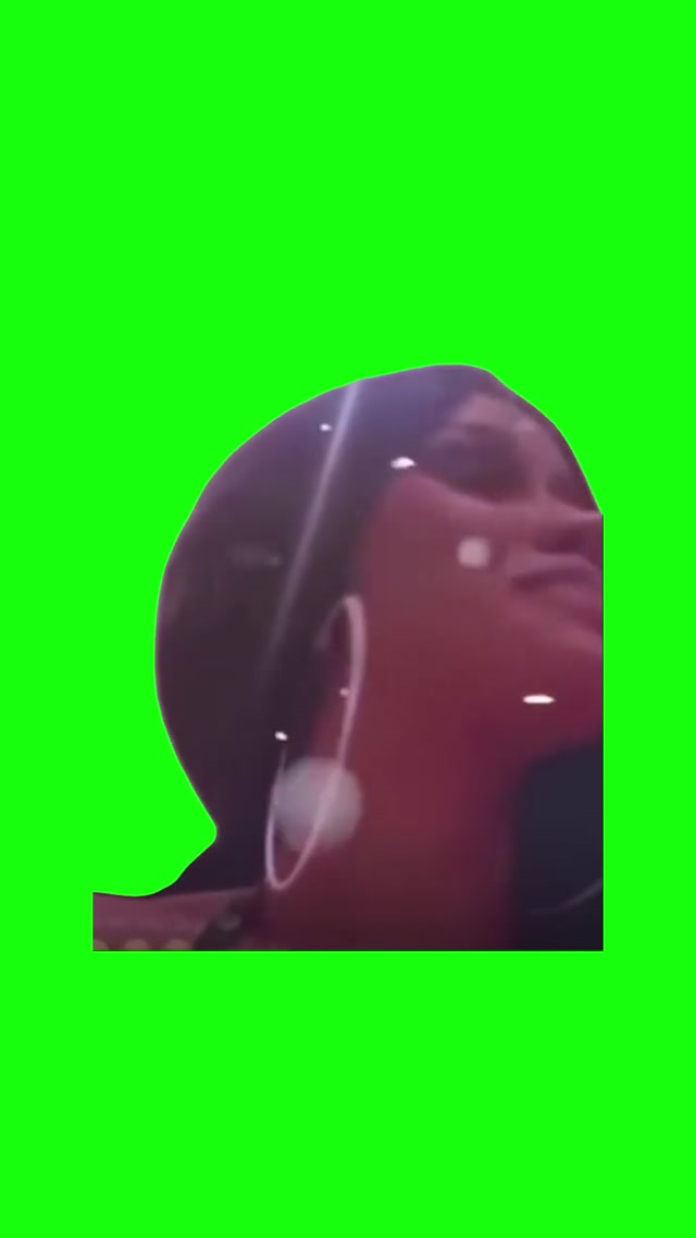 Cardi B’s Last Christmas meme template blank