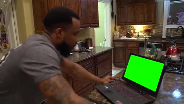 CashNasty Laptop Punch meme template blank