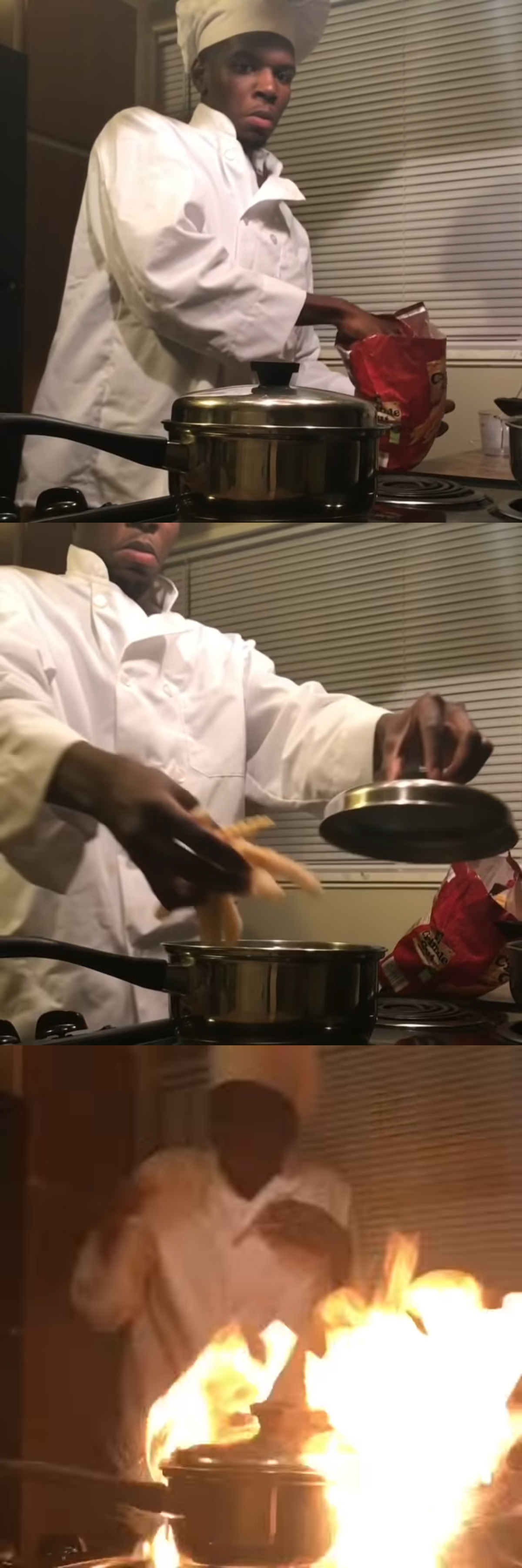 Chaos Chef meme template blank - image format