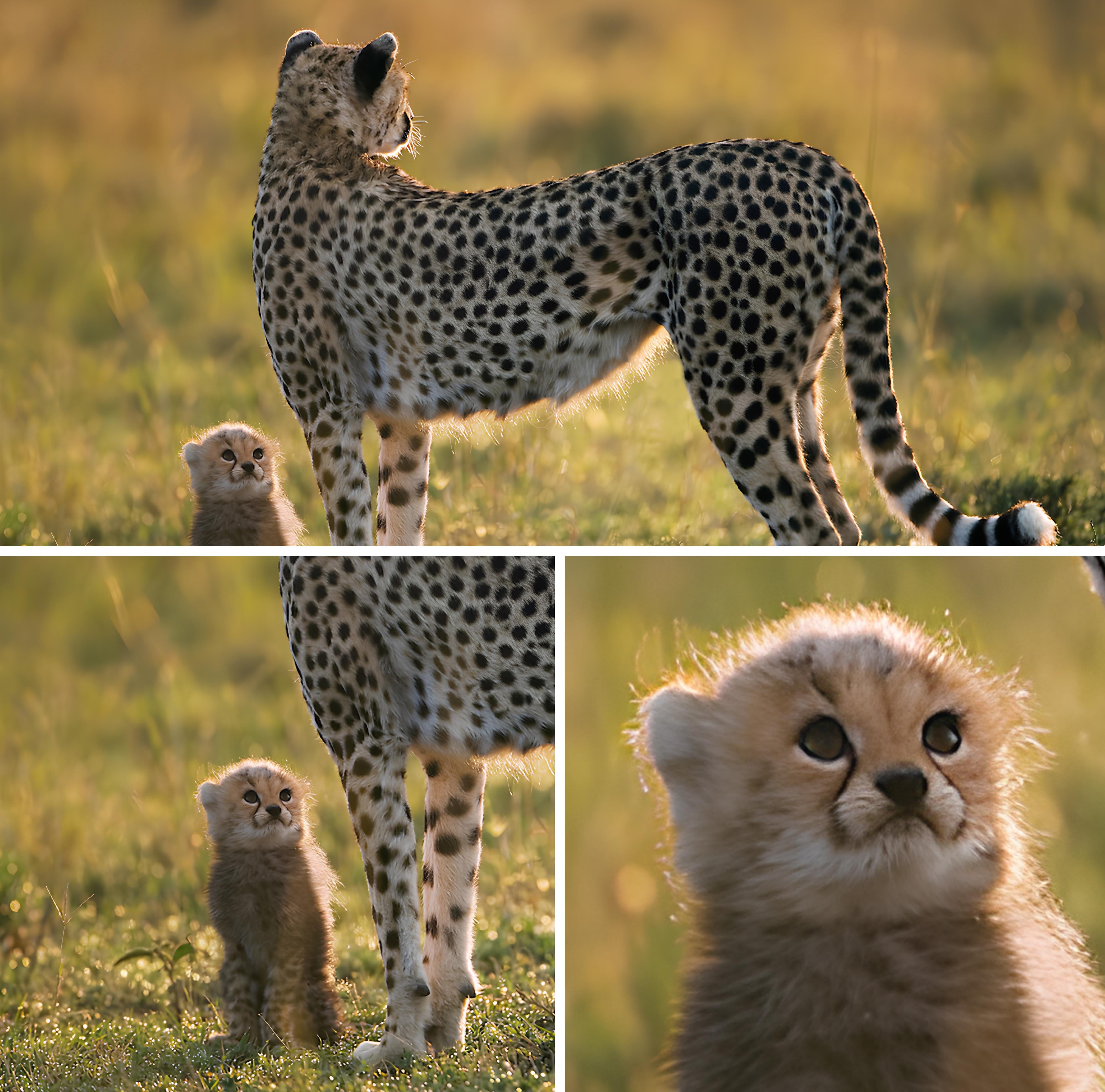 Cheetah Cub’s Hero Worship meme template blank - image format