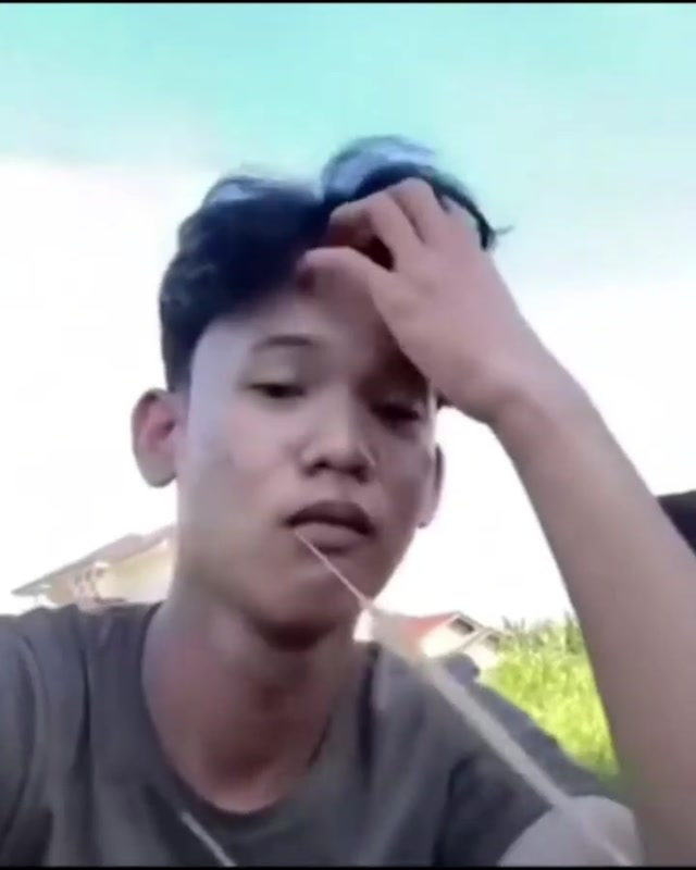 Chewing Grass meme template blank