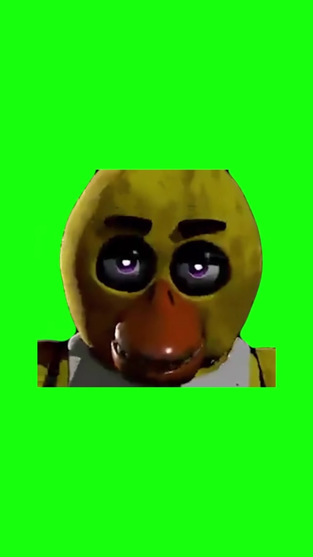 Chica Rizz meme template blank