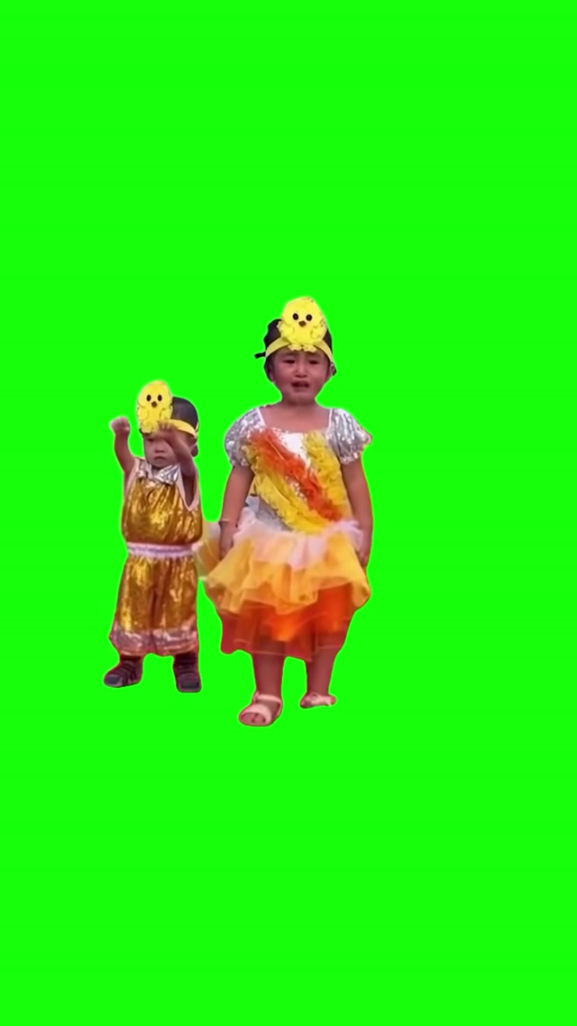Chicken Dance Kid meme template blank