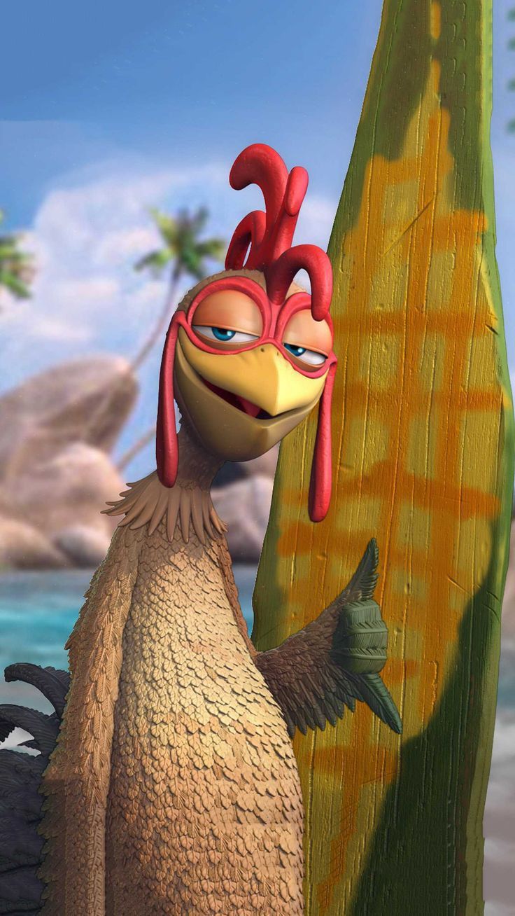 Chicken Joe Surfboard Shaka meme template blank