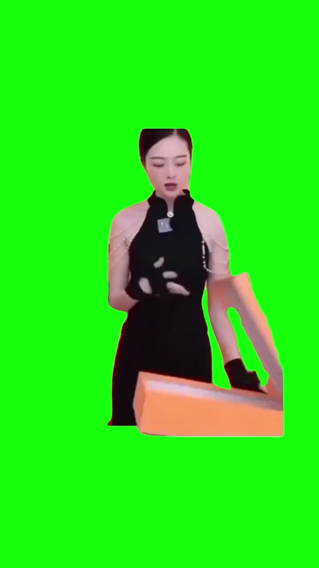 Chinese Shopping Streamer meme template blank