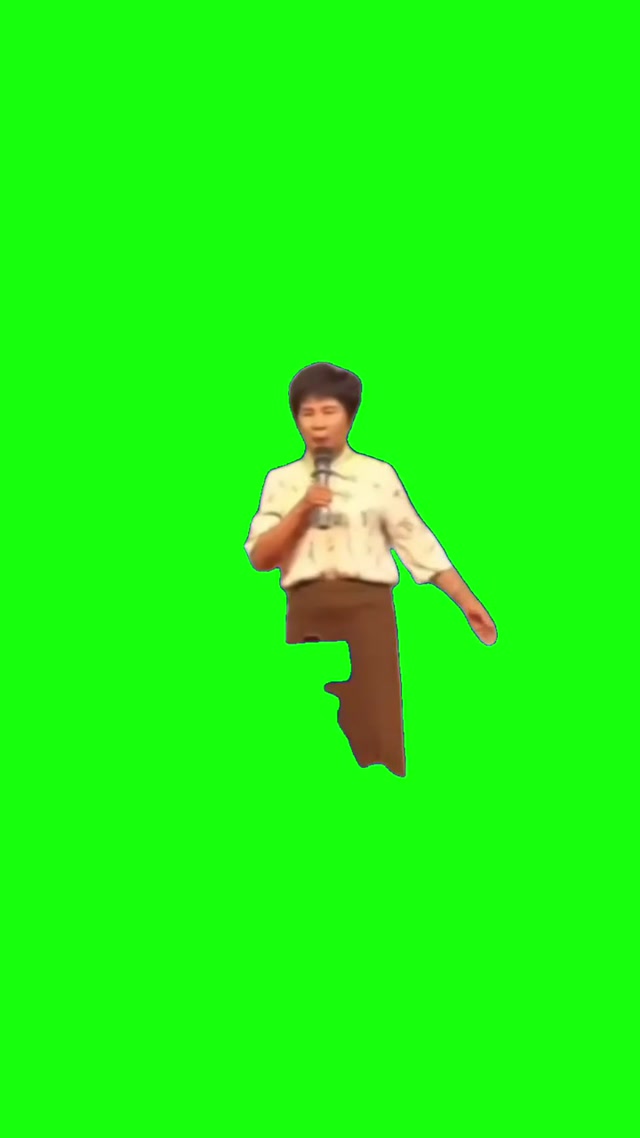 Chinese Woman Singing Sweet but Psycho meme template blank