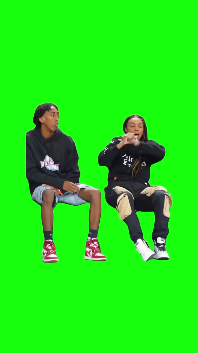 Chopped Chin meme template blank