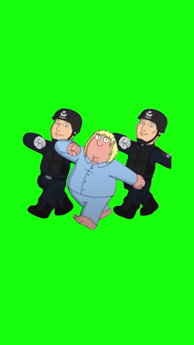 Chris Griffin’s TikTok Dance to Huntrix meme template blank