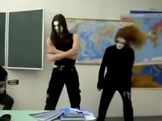 Classroom Black Metal Performance meme template blank