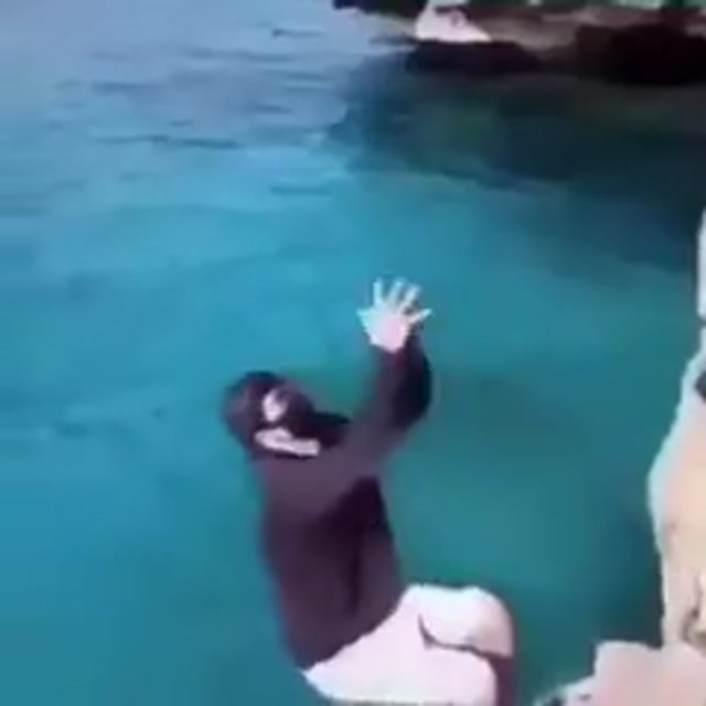 Cliff Dive into Bed Wake-Up meme template blank