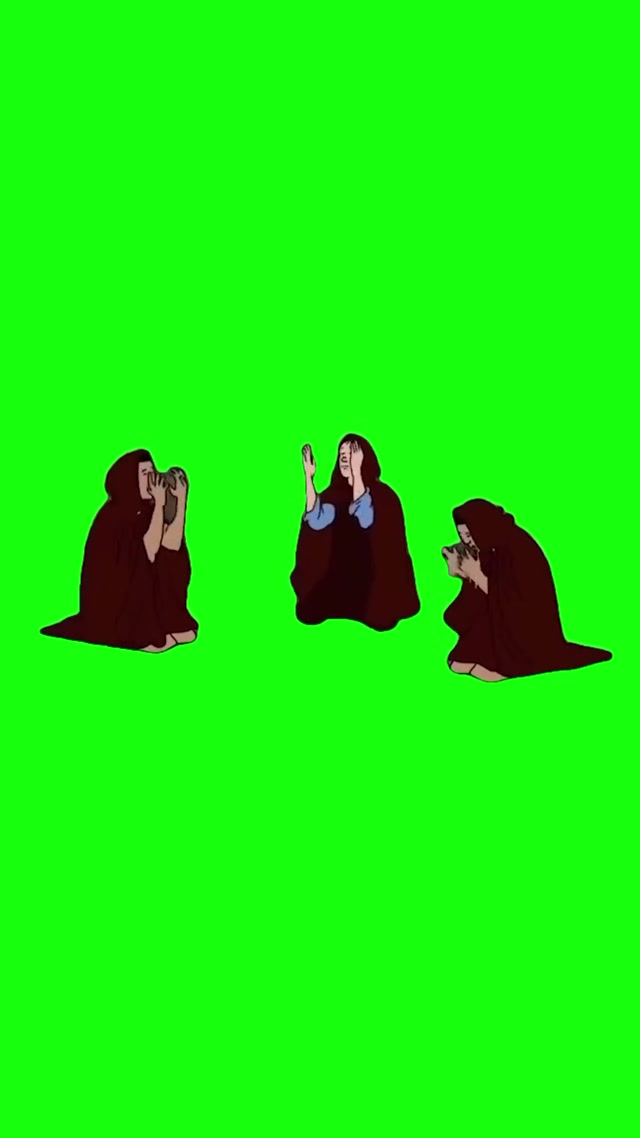 Animated Ritual meme template blank