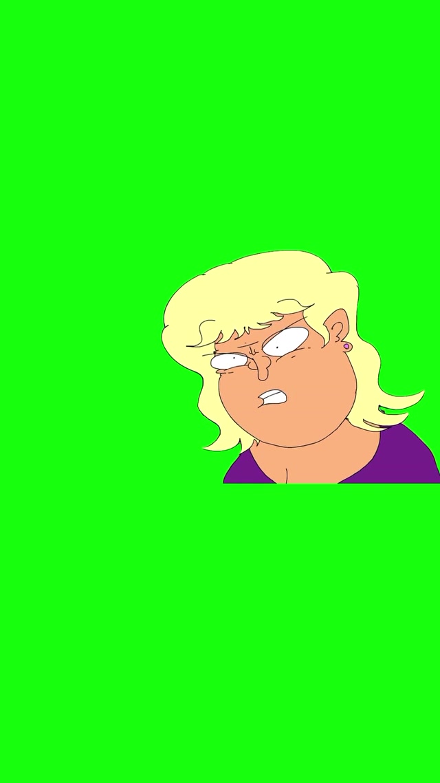 I Hate That B meme template blank