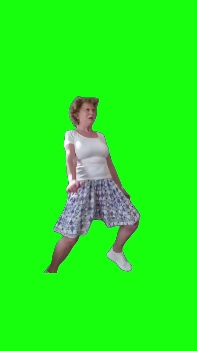 Crazy Dancing Lady meme template blank
