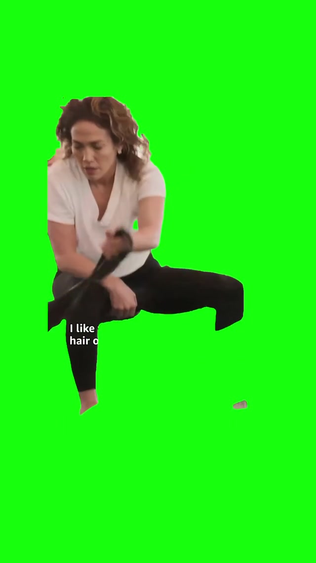 Crazy Little Girl Jennifer Lopez meme template blank