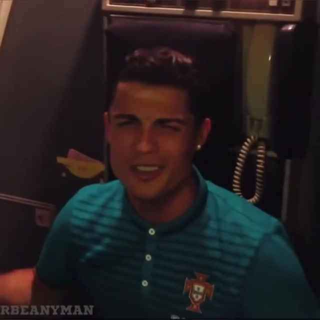Cristiano Ronaldo Singing "Stay" meme template blank