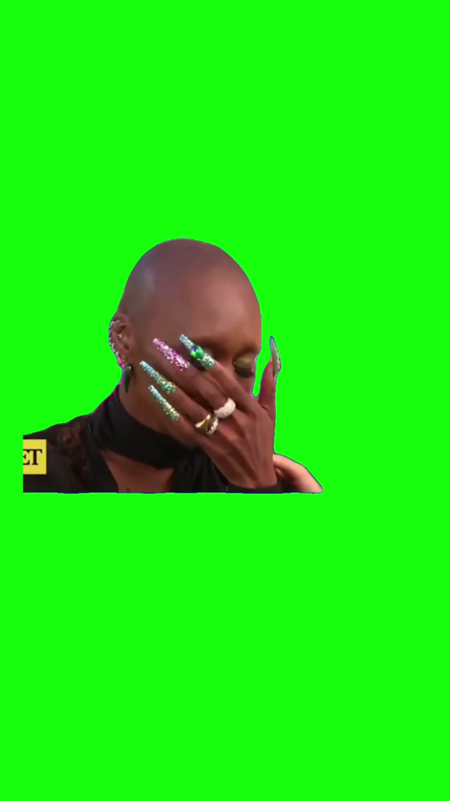 Cynthia Erivo Interview Cry meme template blank