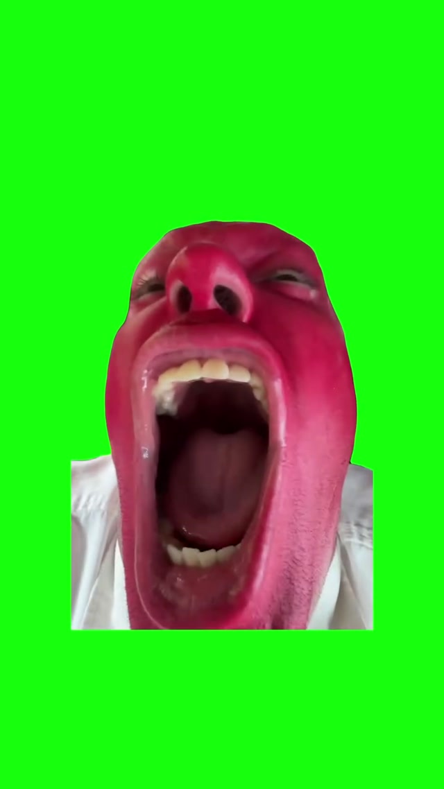 Dan Hentschel Screaming meme template blank