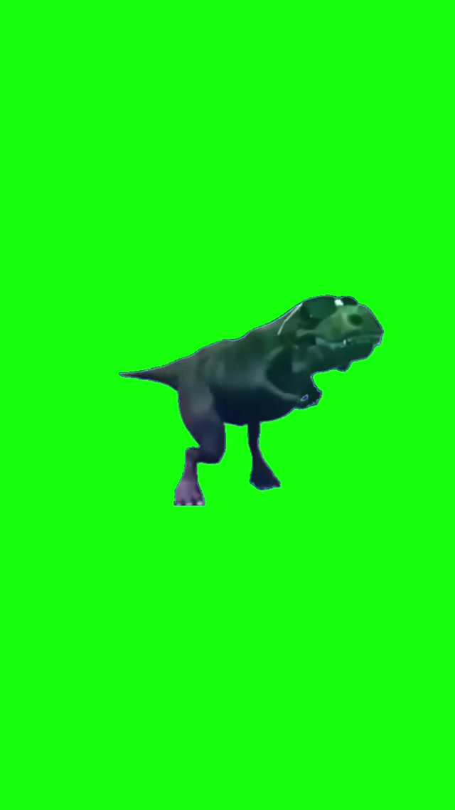 Dancing Dinosaur meme template blank