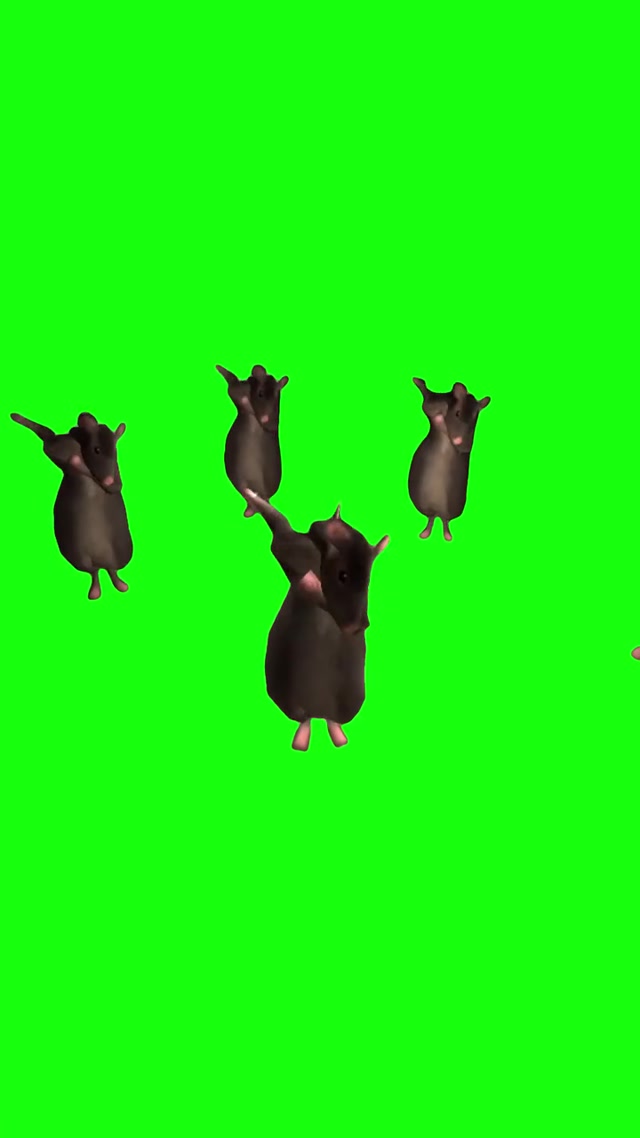Dancing Rats meme template blank