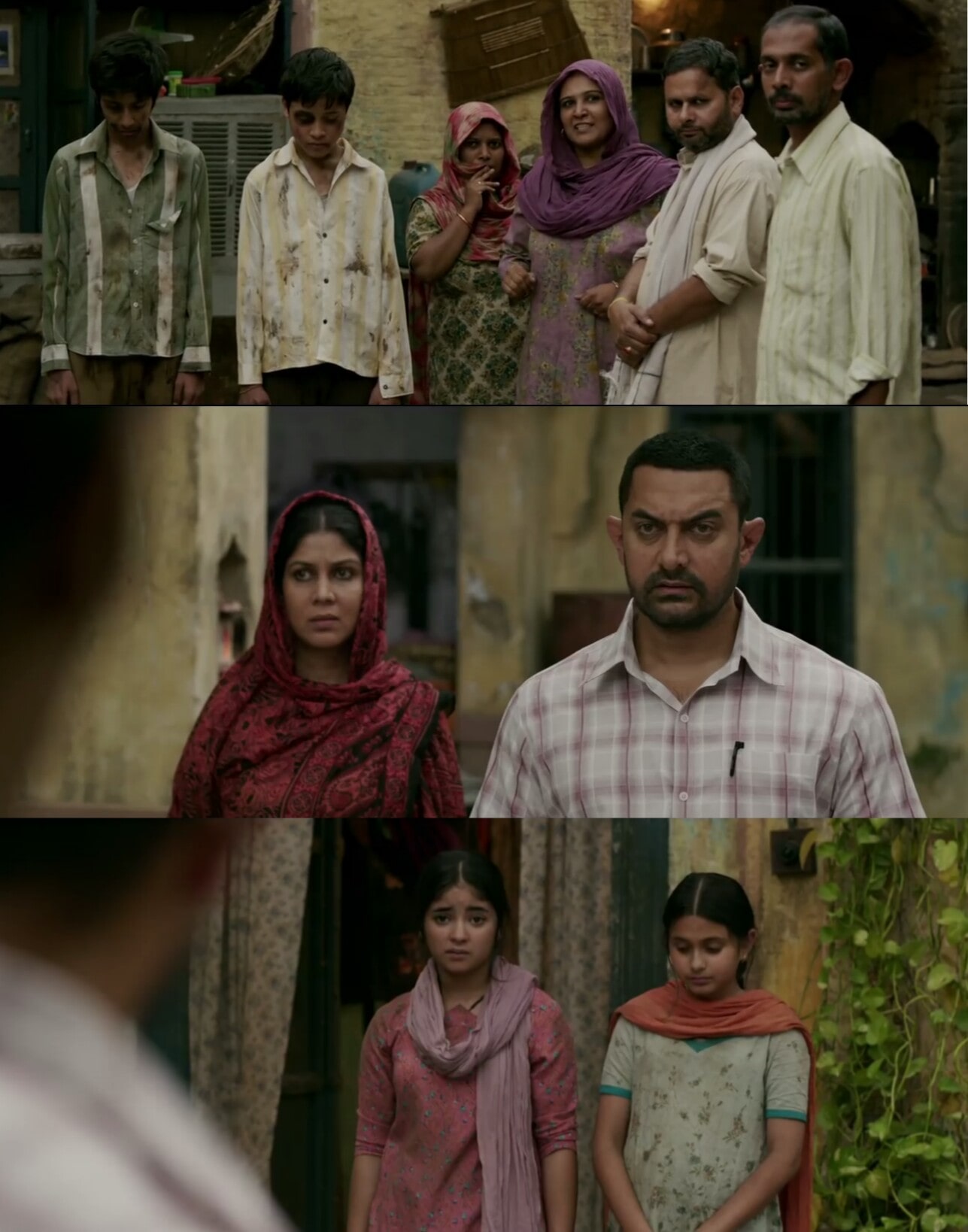 Dangal Village Aamir Khan meme template blank - image format
