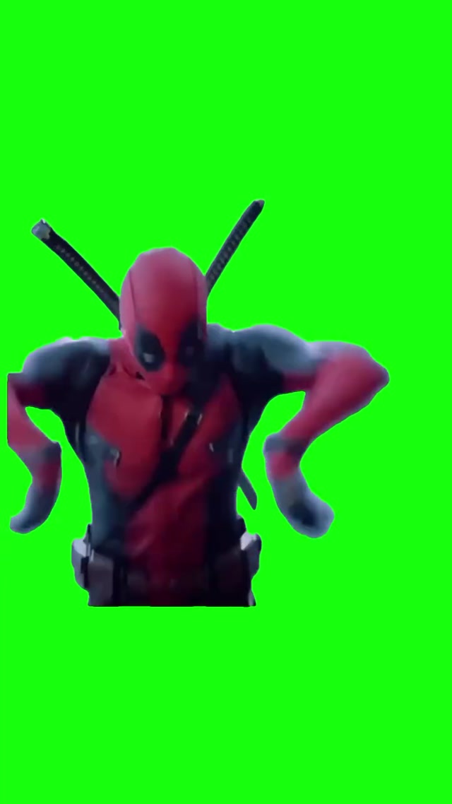 Deadpool Bye Bye Bye Dance meme template blank