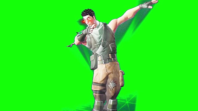 Deep-Fried Fortnite Dab meme template blank