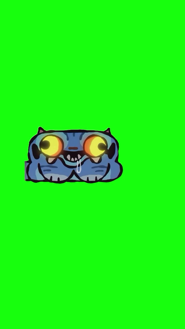 Derpy Tiger Dance – KPop Demon Hunters meme template blank