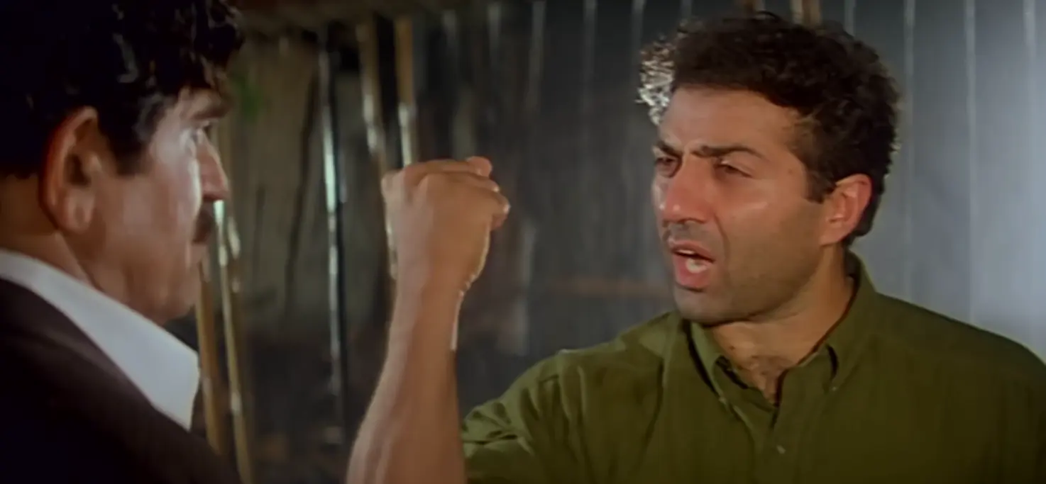 Dhai Kilo Ka Haath meme template blank