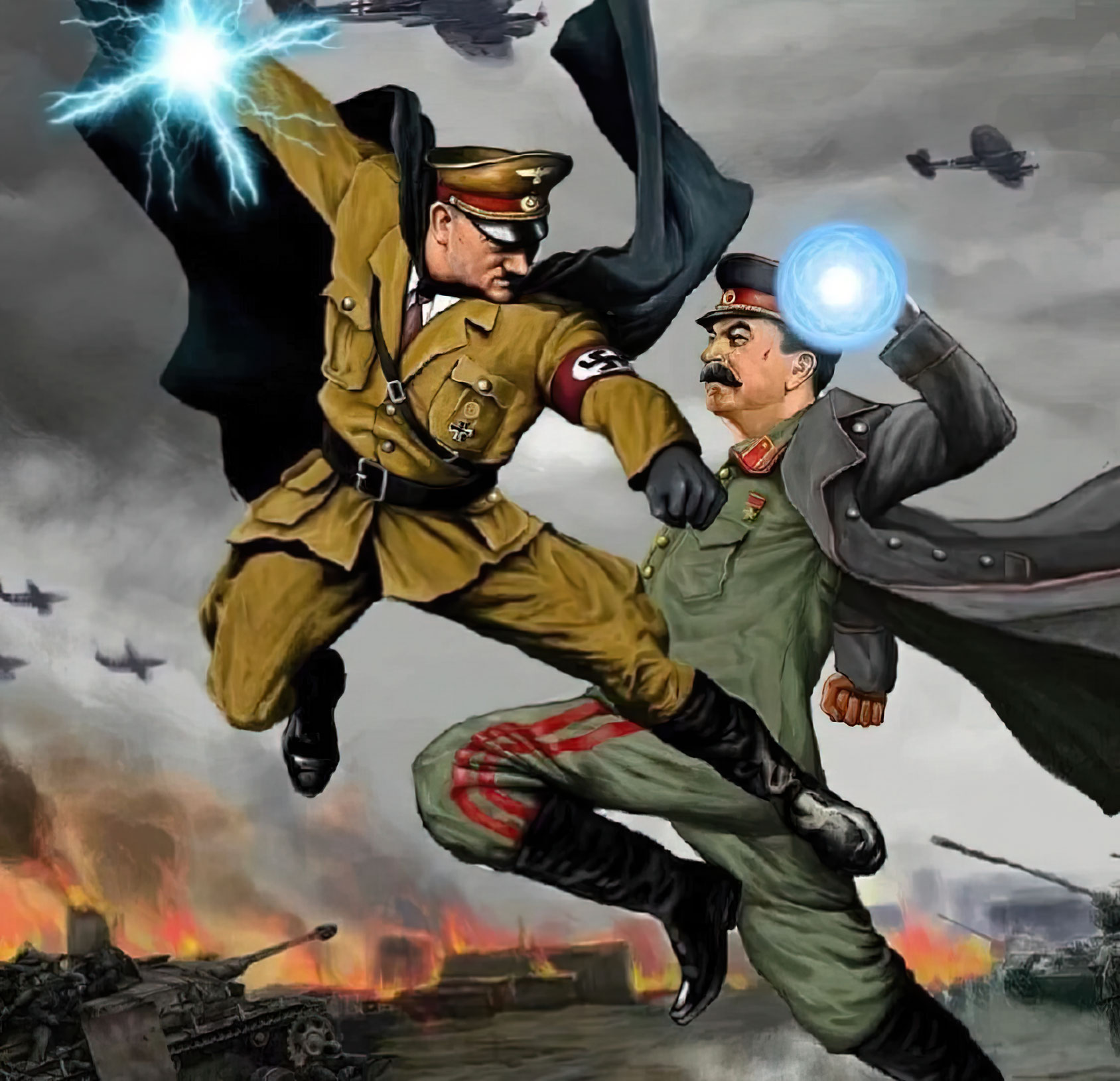 Dictator Duel meme template blank - image format