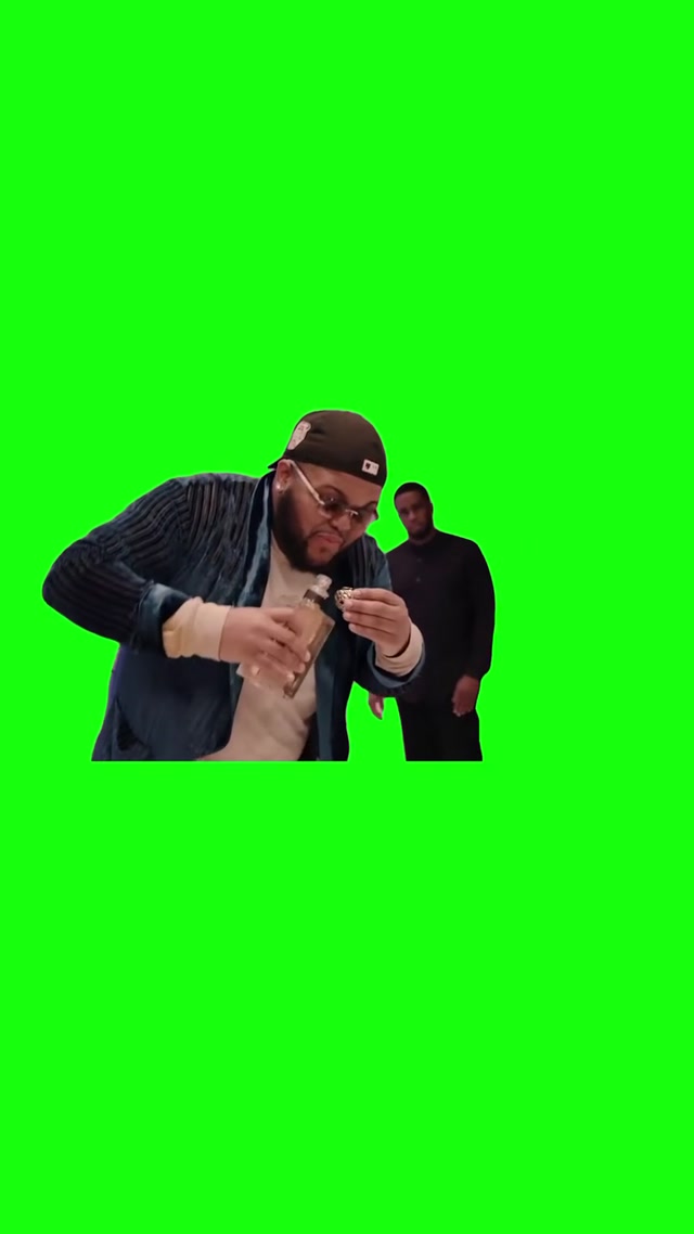 Diddy Catching Druski meme template blank