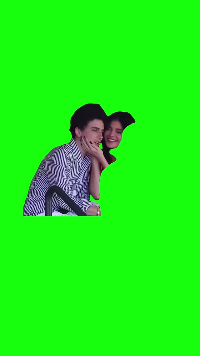 Distracted Timothée Chalamet meme template blank