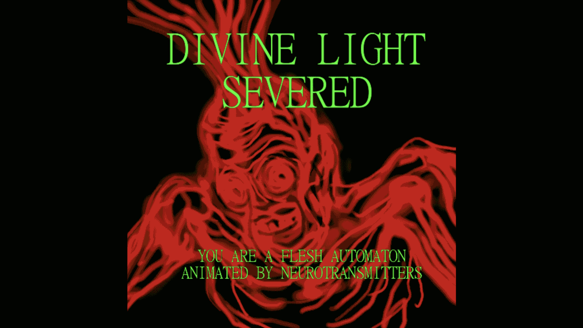 Divine Light Severed meme template blank - image format