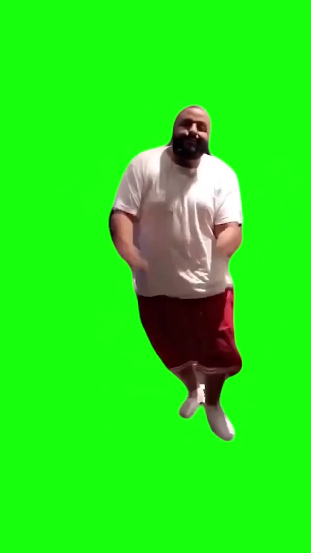 DJ Khaled Dancing meme template blank