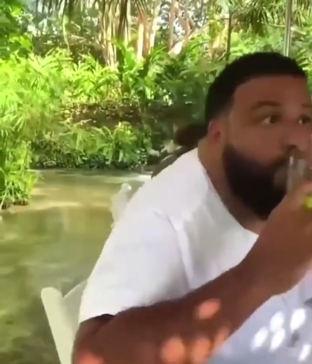 DJ Khaled Standing Up from the Table meme template blank