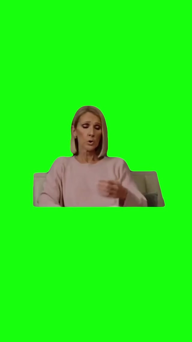 “Do You Believe in Life After Love” Celine Dion meme template blank