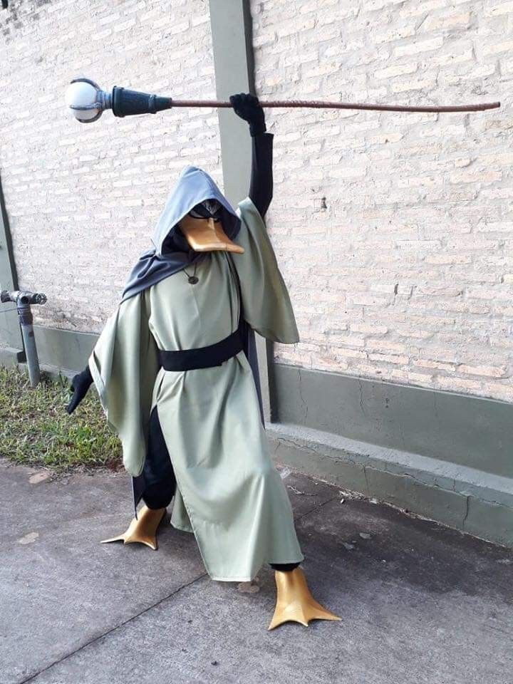 Duck Wizard meme template blank