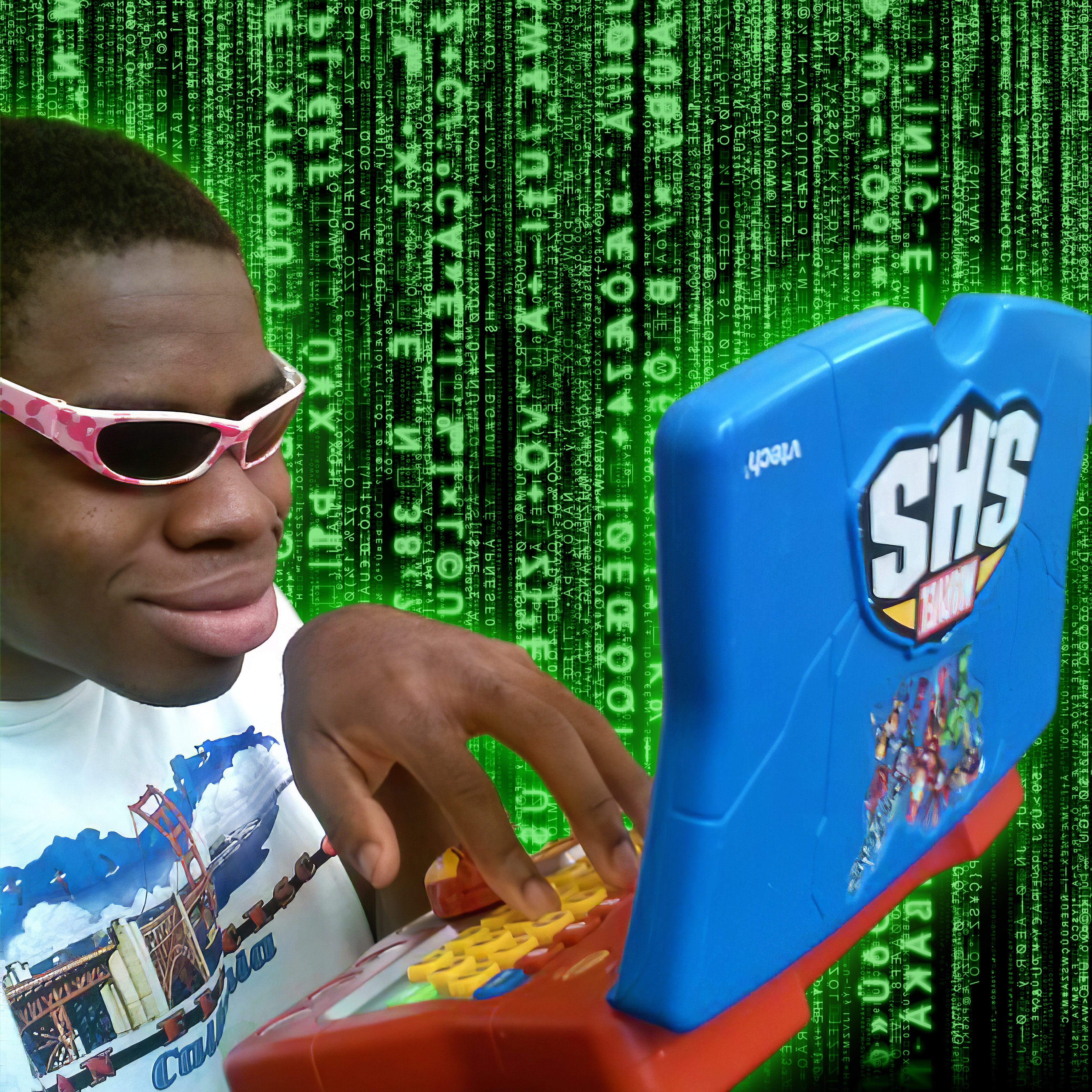 Dumb Hackerman meme template blank - image format