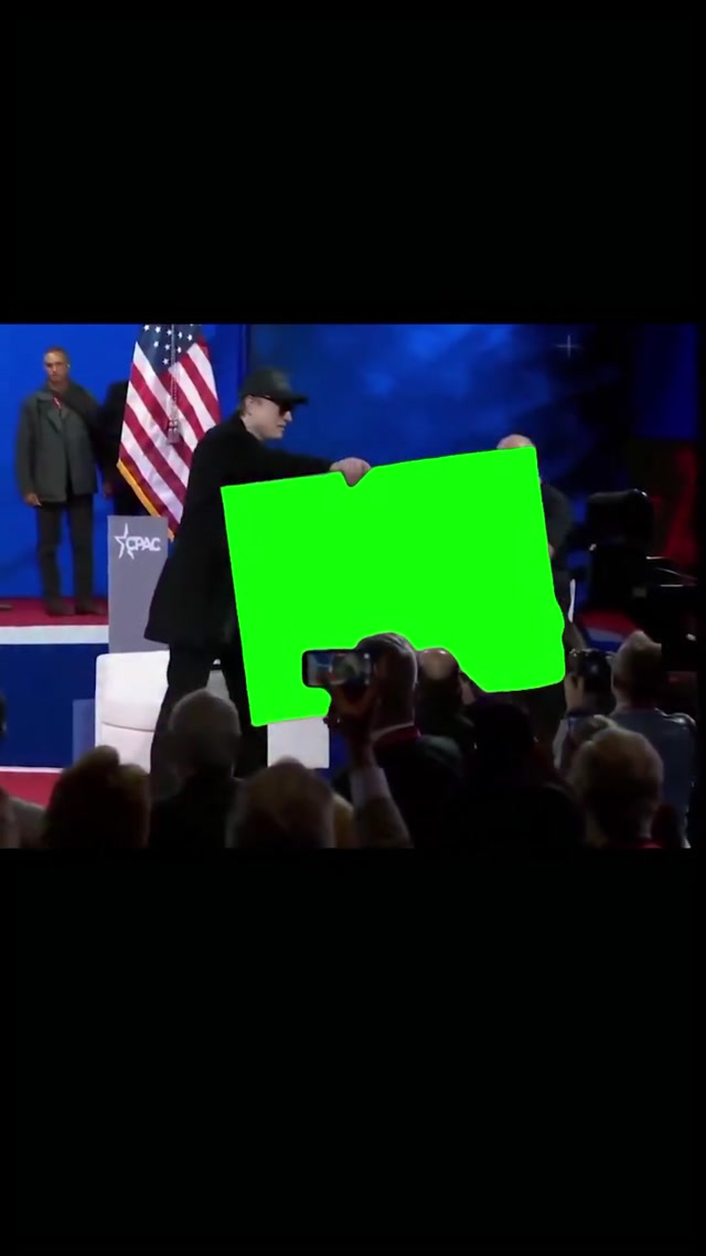 Elon Musk Receives Painting meme template blank