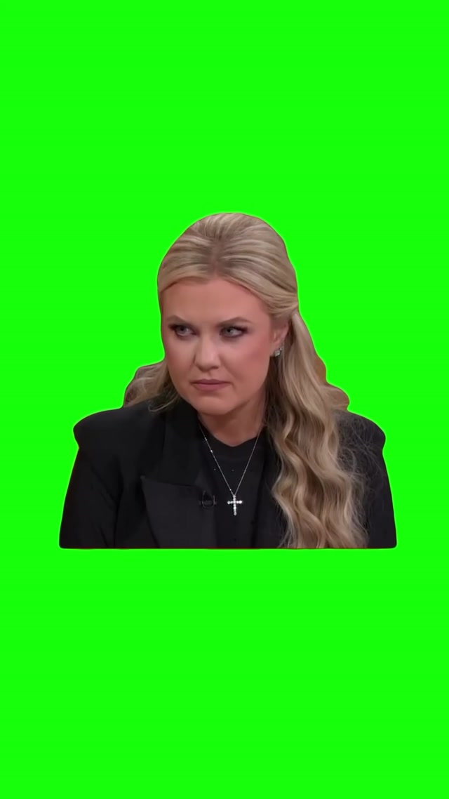 Erika Kirk Stop meme template blank