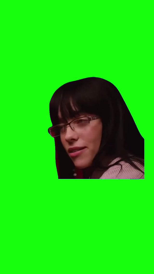 “Every Lyric, It’s Actually How I Feel” Billie Eilish meme template blank