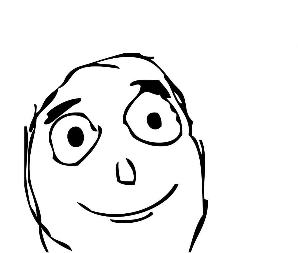 Everything Is Fine meme template blank