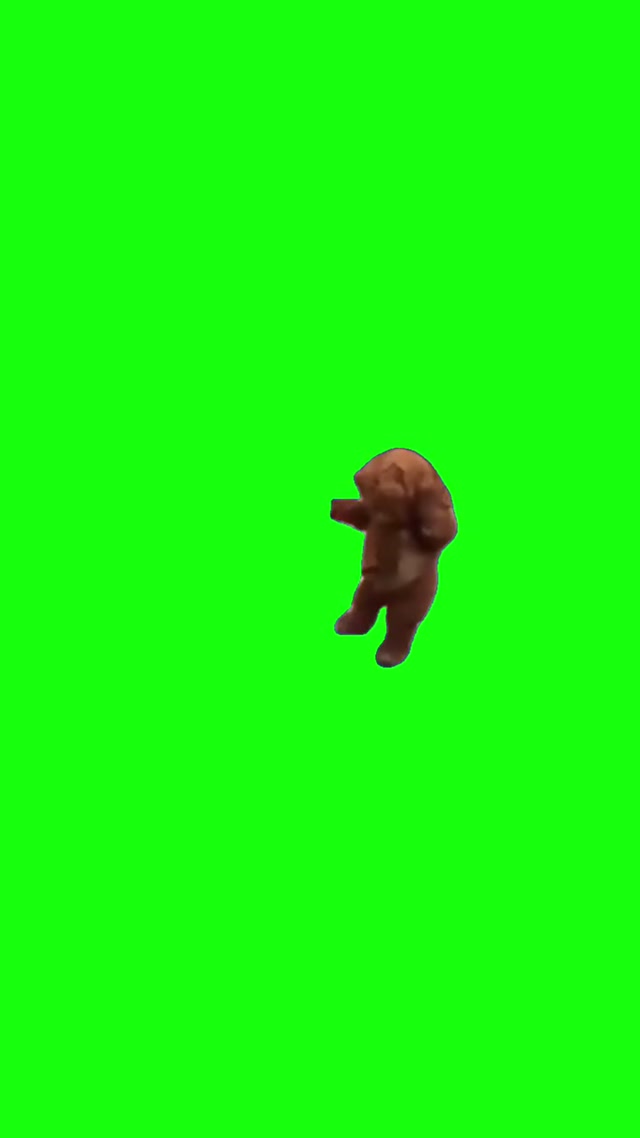 Ewok Dancing meme template blank