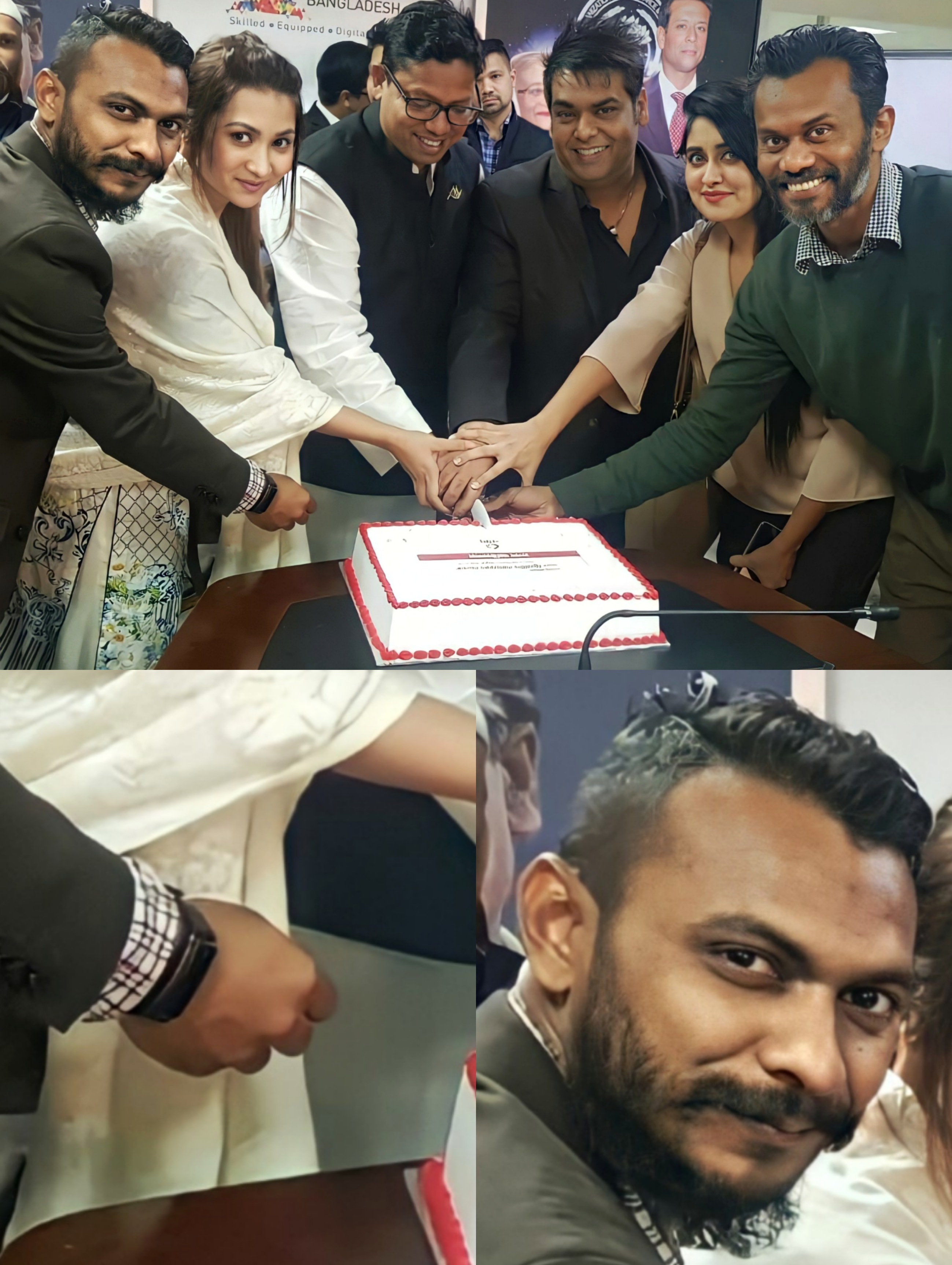 Fake Cake Cutting meme template blank - image format