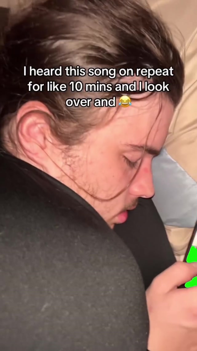 Falling Asleep on the Phone meme template blank