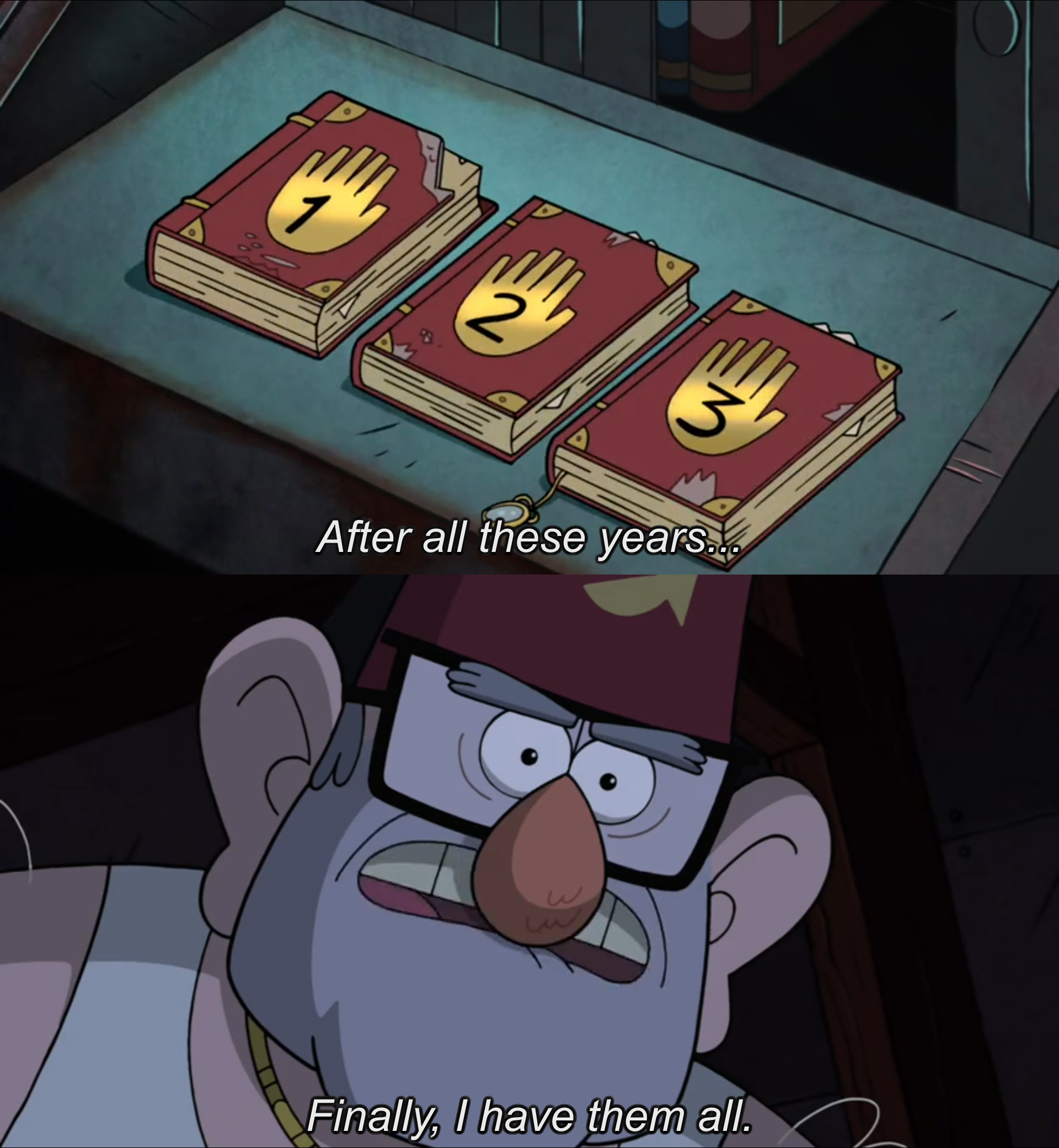 Finally I Have Them All meme template blank - image format