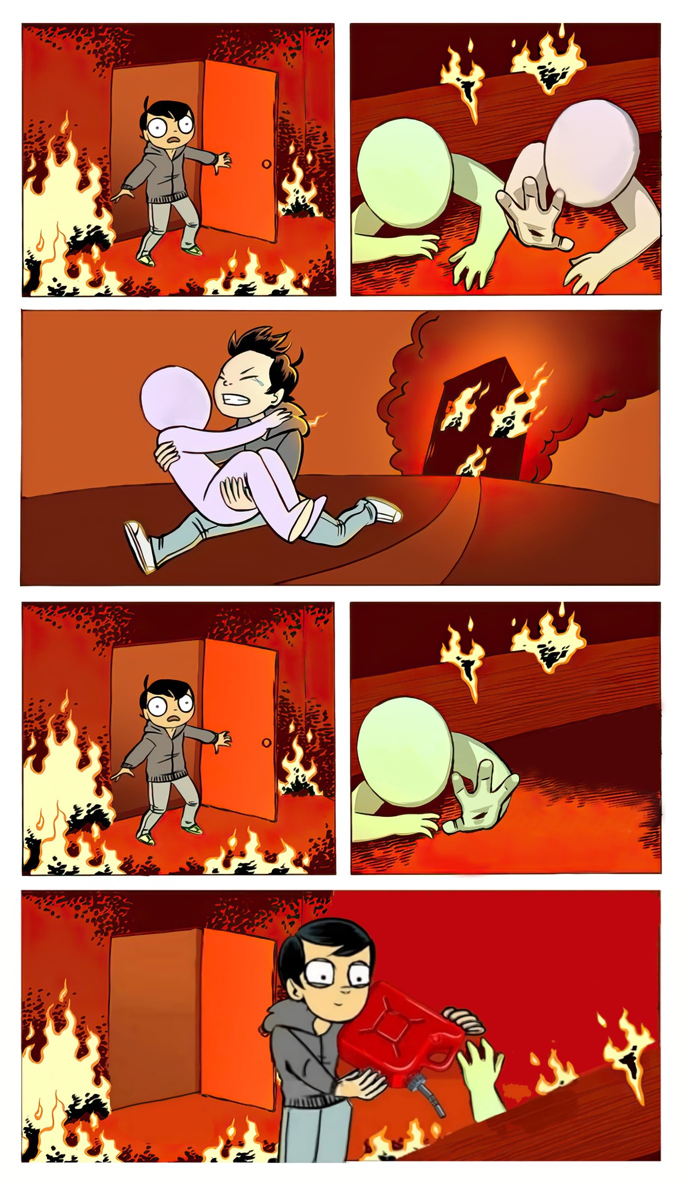 Fire Rescue Extended meme template blank - image format
