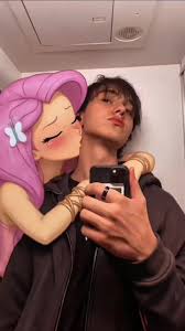 Fluttershy Filter meme template blank