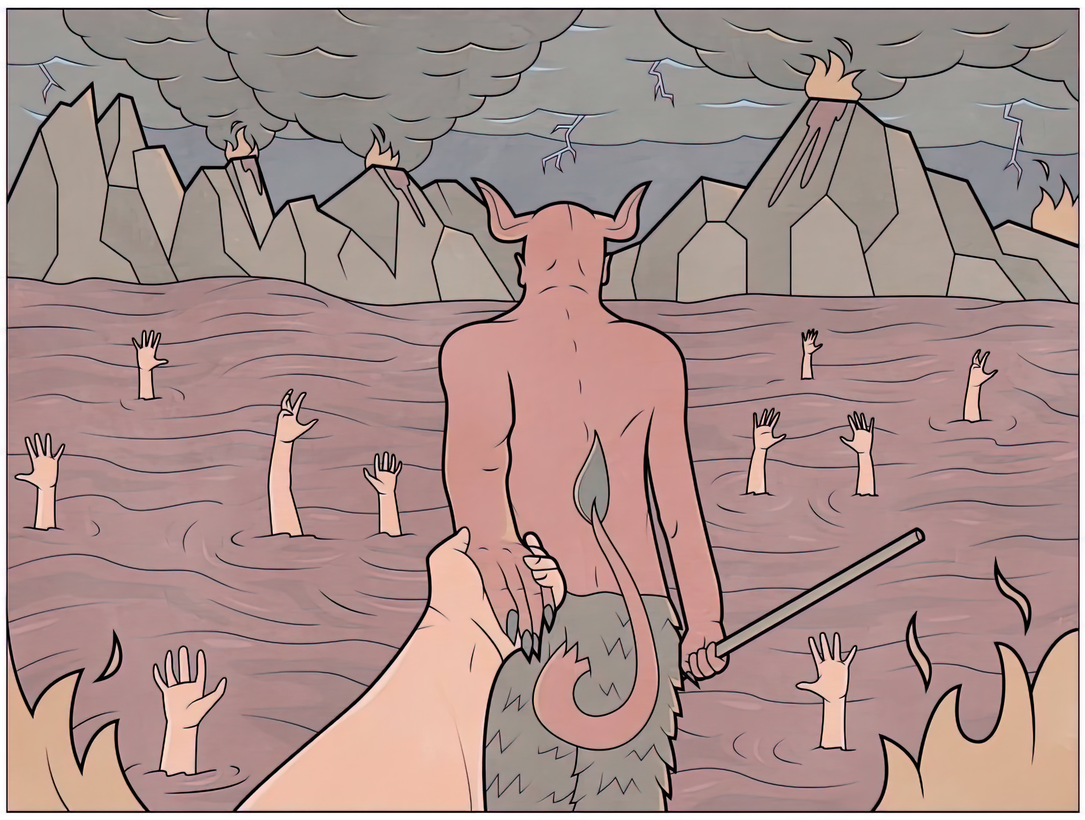 Follow Me to Hell meme template blank - image format